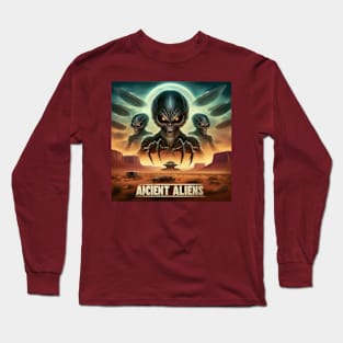 Ancient Aliens are Evil Long Sleeve T-Shirt